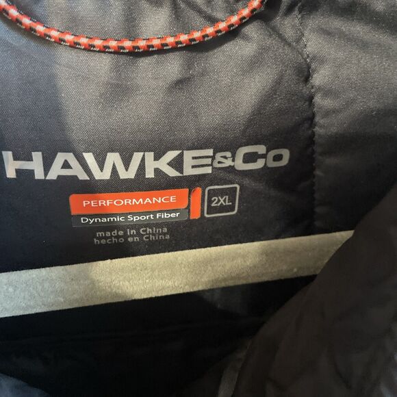 NWT MSRP $175: Hawke & Co Pro Series Men’s Black Featherless Fill Puffer. Sz 2X - Picture 7 of 9